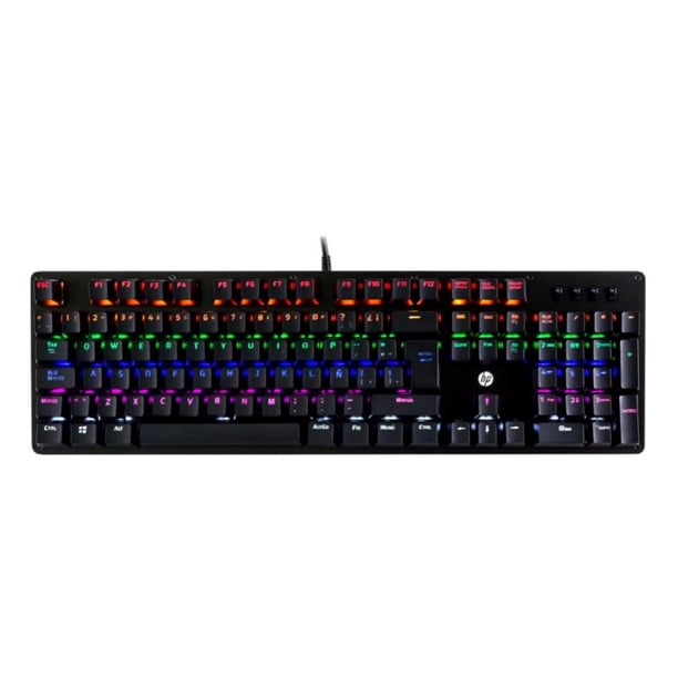 Teclado gamer mecánico rgb gk100 | Lider