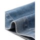 thumbnail image 5 of Chaqueta de mezclilla para mujer de talla grande Agnes Orinda para escuela o universidad, con solapa, manga larga, botones, lavado casual, chaquetas de jean con bolsillo 3X gris azul, 5 of 6