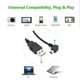 thumbnail image 3 of Adaptador USB Tivid de 50 cm con ángulo recto, de USB Tipo A a Mini USB Tipo B, 3 of 7
