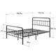 thumbnail image 2 of Base de cama metal negra FLORENCE Zinus 2 plazas 150x190x36, 2 of 5