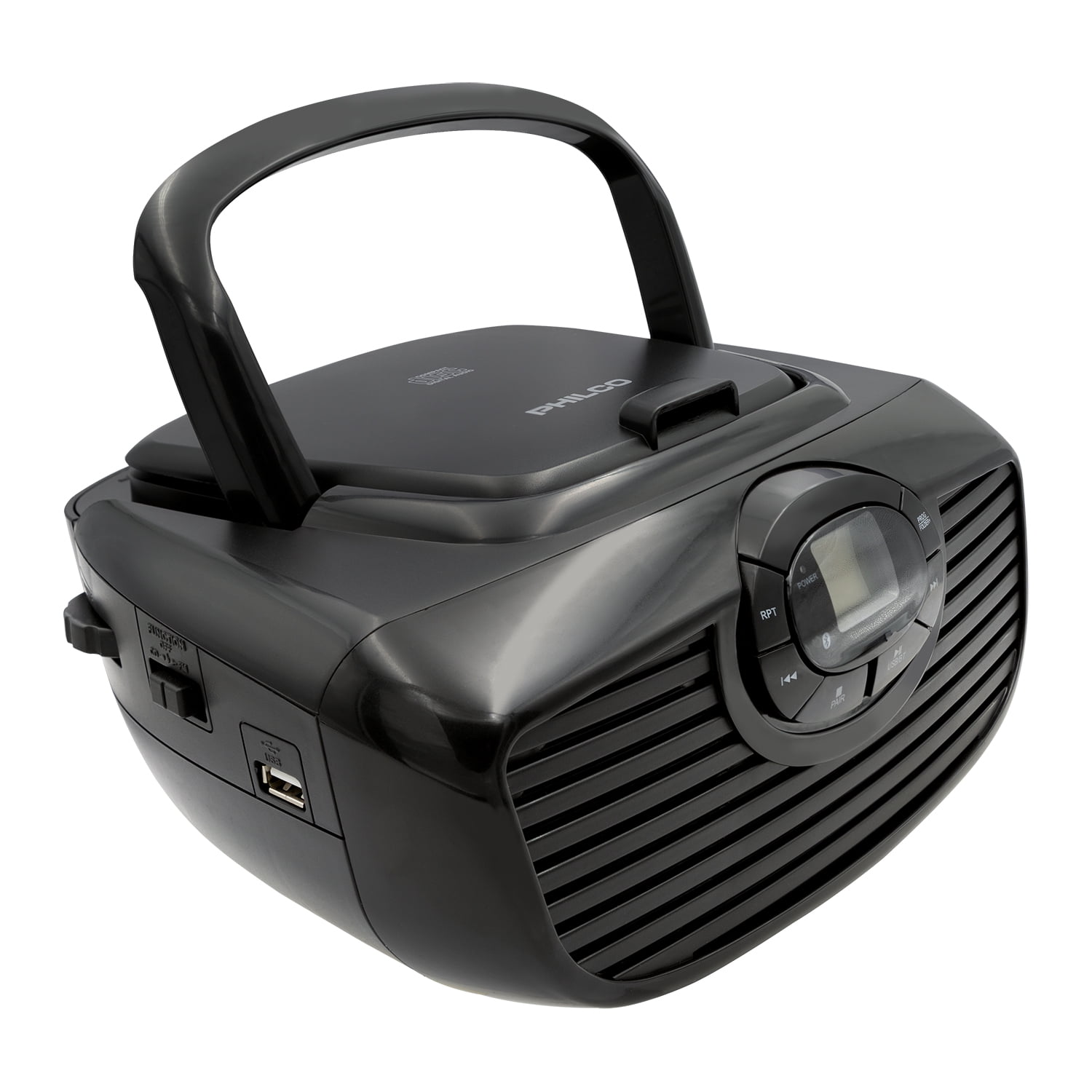 Radio Boombox Philco Con Bluetooth Y Reproductor Cd