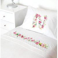 Tuyo Print - Juego De Sábanas Transición Letras Vintage N