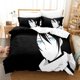 thumbnail image 1 of ing Anime Noragami Yato Bedding Set Duvet Cover Bedroom Comforter Covers Single Twin Size Quilt Cover Home Textile Bed Sheets, 1 of 5