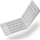 thumbnail image 1 of Mini teclado plegable bluetooth inalámbrico blanco, 1 of 3