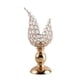thumbnail image 2 of Pétalo Mosaico Candelabro Mesa Candelabro Soporte para decoración del hogar 12x12x33cm, 2 of 5