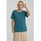 thumbnail image 1 of Polera Mujer Con Tachas Petróleo, 1 of 7