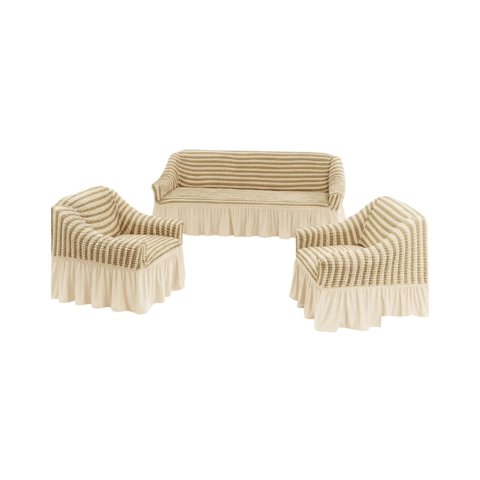 Genérico - Set De Fundas Turkas Texturizadas 3+1+1 D6.8