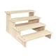 thumbnail image 1 of Soporte Elevador De Exhibición De Madera, Accesorios De Escaparate Decorativo Para Esculturas, Figuras, Hogar, 4 Capas, 30cm, 1 of 5