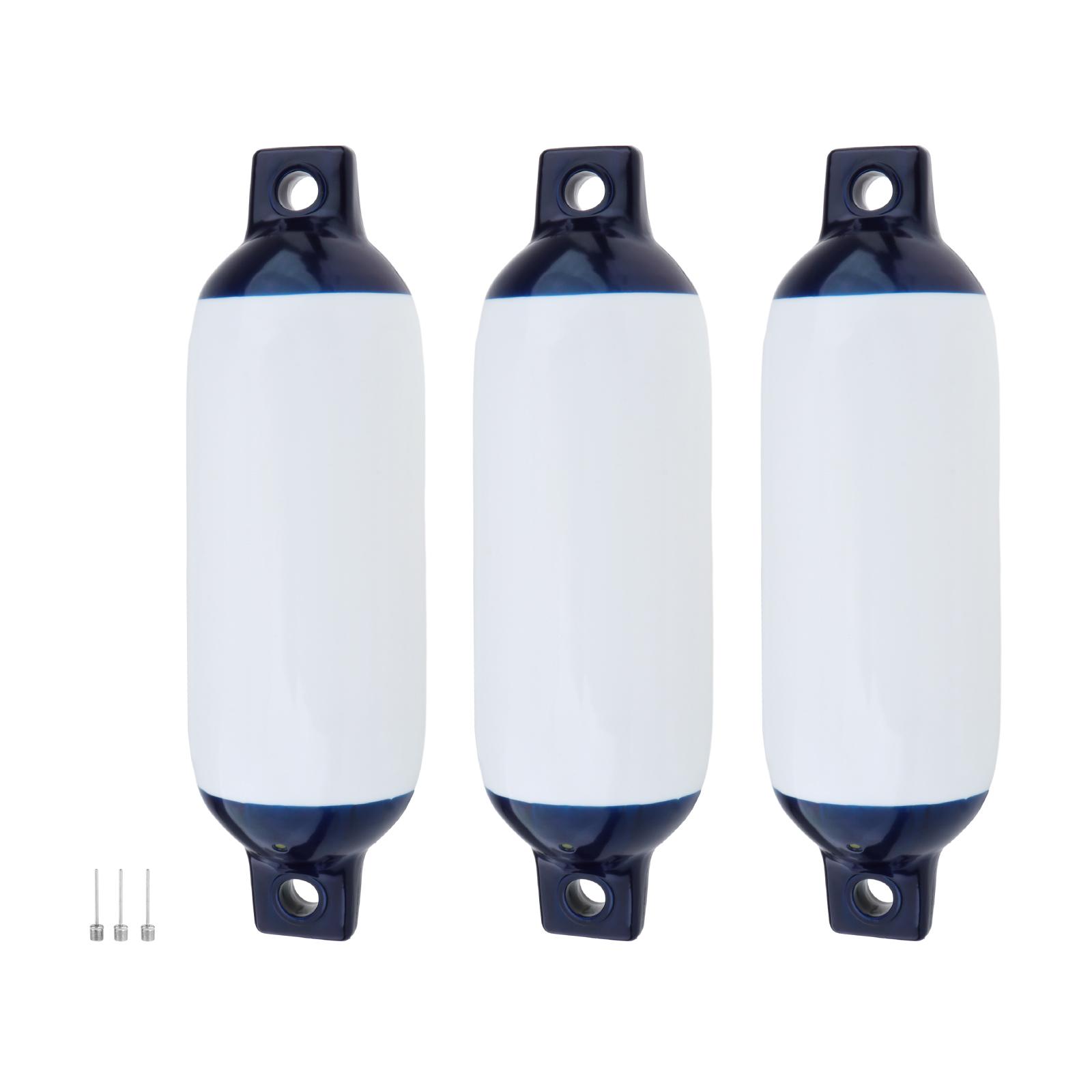 Ioensy - Parachoques Para Barcos Guardabarros Pvc Para Veleros Amarre Amortiguación Barcos De Pesca 3 Set Guardabarros Para Barcos