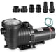 thumbnail image 1 of Bomba para piscina Leomru, 1,5 HP, 6500 LPH, autocebante, 110 V/220 V, 1 of 9