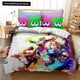 thumbnail image 1 of Splatoon Game Bedding Set,Duvet Cover Comforter Bed Set Quilt Cover Pillowcase, Boys Girls Adults Bed Sheets, 1 of 5