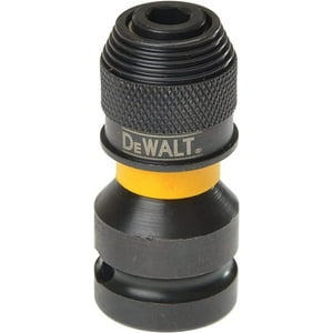 Adaptador De Impacto Dewalt Dt7508-Qz De Acero 1/2 A 1/4 A Prueba De Golpes