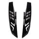 thumbnail image 4 of Casco De Motocicleta De Plástico Orejas Cuernos Piezas Decorativas Protectoras Negro, 4 of 5