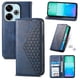 thumbnail image 2 of Funda Flip FOXDOCK para Xiaomi Redmi Note 13R 5G , Estilo Billetera con Diseño Rombo, Correa de Mano y Soporte, Uso Diario, 2 of 6