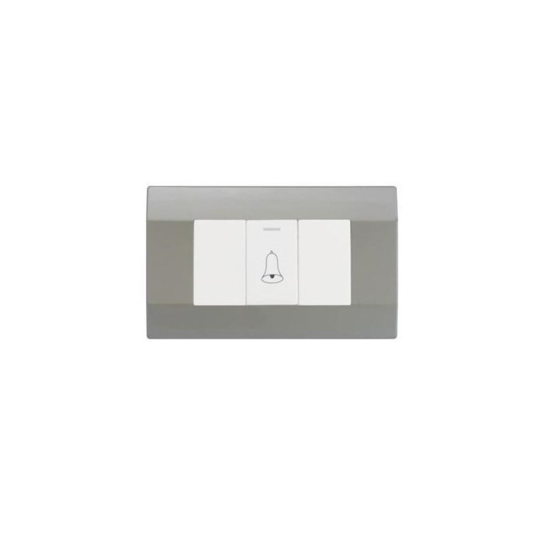 Art Dna - Pulsador Timbre Teclón 10a Plata K-p03