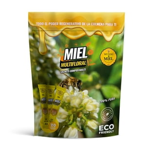 Mundo Miel - Doypack Sachet Compostable Miel Multifloral