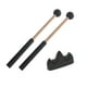 thumbnail image 1 of 2 Uds Mazo De Tambor Portátil De 8,7 Pulgadas Para Carillón Xilófono Rendimiento Yoga Negro, 1 of 5