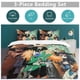 thumbnail image 5 of Brook Bed Duvet Cover Funny Anime Cartoon Bedding Sets Lightweight 3 Piece Comforter Sets, 5 of 5