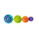 thumbnail image 2 of Oombeeball, Pelotas Sensoriales Anidables FatBrain Toys, 2 of 8