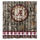 thumbnail image 1 of Cortina de ducha con diseño de símbolo de Alabama Crimson Tide y ganchos, tamaño 66 x 72 pulgadas, 1 of 3