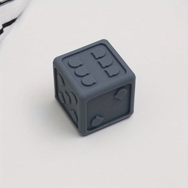 Baby Silicone Toys Food Grade Silicone Dice Game 6pcs