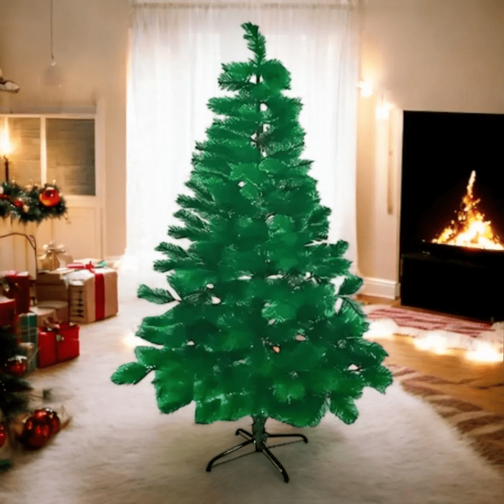 Geneerico - Arbol Navidad Pino Frondoso Verde 120 Cm