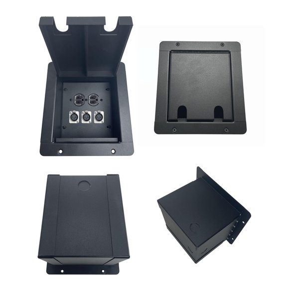 Caja de Piso Pro-Craft 18 cm x 17 cm x 14 cm AC 3 canales