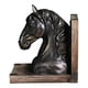 thumbnail image 1 of Estatuilla Decorativa Con Sujetalibros De Estatua De Cabeza De Caballo De Estilo Vintage Para Sala De Estar, 1 of 6