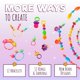 thumbnail image 5 of Kit de cuentas Pop Orian 850+ piezas para crear joyería de niñas, 5 of 9