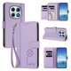 thumbnail image 2 of Funda Cartera Trébol para Xiaomi Redmi Note 15 4G/5G con Ranuras Tarjetas y Carga Inalámbrica Morado claro, 2 of 6