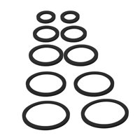 Ioensy - Anillo De Alimentación Para Acuario, Anillos Redondos Ligeros Para Plantas Flotantes, Color Negro, 10 Uds.