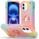 thumbnail image 1 of Funda for Apple iPhone 17 de 6.3 Pulgadas con Soporte de Doble Anillo, Soporte Giratorio de 360°, PC+silicona, Cubierta de Teléfono a Prueba de Golpes de Grado Militar de Alta Resistencia, Colorida,, 1 of 6