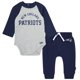 thumbnail image 1 of Conjunto de Body y Pantalón Gerber New England Patriots 18 Meses, 1 of 6