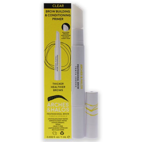 Arches And Halos - Prebase Acondicionadora Y Para El Desarrollo De Cejas De Para Mujeres - Prebase De 0.033 Oz