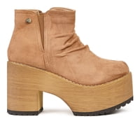 Bota Mujer Café Claro Isamu Boteli
