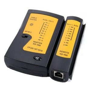 Gen - Tester De Red Con Probador De Cables Rj45 Multicolor