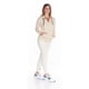 thumbnail image 2 of Poleron Mujer Invierno Forro Polar Elasticado Cierre Capucha A1723, 2 of 3