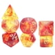 thumbnail image 2 of 7x Dados Poliédricos Juego De Fiesta Juego De Dados Para DND Juego De Mesa Estrella Rojo Amarillo, 2 of 5
