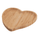 thumbnail image 1 of Tabla Picoteo Corazón Bambú Picnic Compartir Aperitivo 27cm, 1 of 3