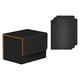 thumbnail image 4 of Caja De Baraja De Cartas Premium Para Caja De Naipes Coleccionables, Caja De Almacenamiento De Baraja, Color Negro Y Naranja, 4 of 5
