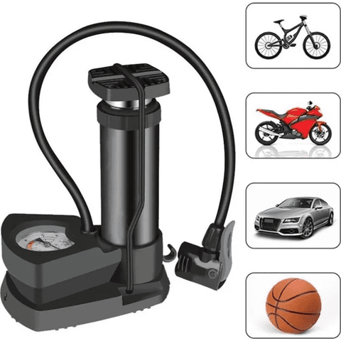 Genérico - Bombín De Pie Profesional Multiuso Bicicleta/Balones 160Psi