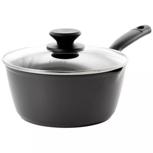 Olla Cacerola Aluminio Forjado Con Tapa Kingsway 2,5L Oster Negro Unico