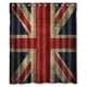 thumbnail image 1 of Cortina de ducha Union Jack con ganchos (60 x 72 pulgadas), 1 of 3