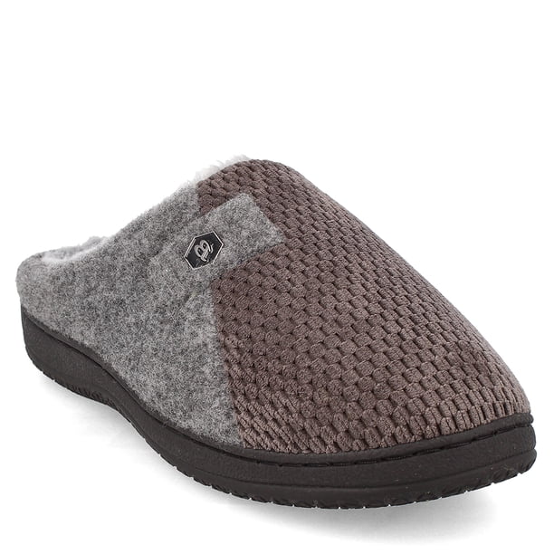 PANTUFLA HOMBRE BATA LOTA GRIS - MARRÓN