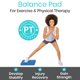 thumbnail image 2 of Bloque de esterilla de yoga Balance Pad Vive Foam Board para fisioterapia, 2 of 7