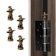 thumbnail image 1 of Tope Decorativo Para Bisagra De Puerta Imán De Gato Set De 4, 1 of 7