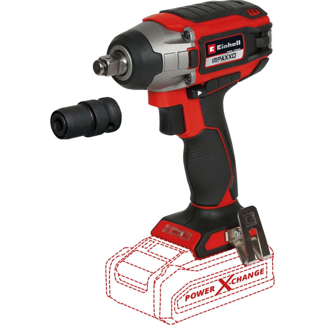 Einhell - Llave De Impacto Inalámbrica Brushless 18v Expert Sin Batería Pxc Impaxxo 18/230