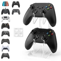 Genérico - Soporte De Mando Universal Para Xbox Series X, Xbox 360, Ps5, Ps4, Switch,Steam Controller, Desktop Computer Game Controller, Transparent Controller Display Stand-2-Tier
