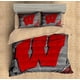 thumbnail image 1 of Custom Wisconsin Badgers Set Flatcases Quilt Duvet Cover Set 3-Piece Bedding Set, 1 of 5