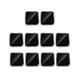 thumbnail image 4 of 10 Uds caja de almacenamiento de uñas/soporte de exhibición de punta de uñas/contenedor de almacenamiento de uñas de acrílico vacío/organizador de exh Negro, 4 of 5